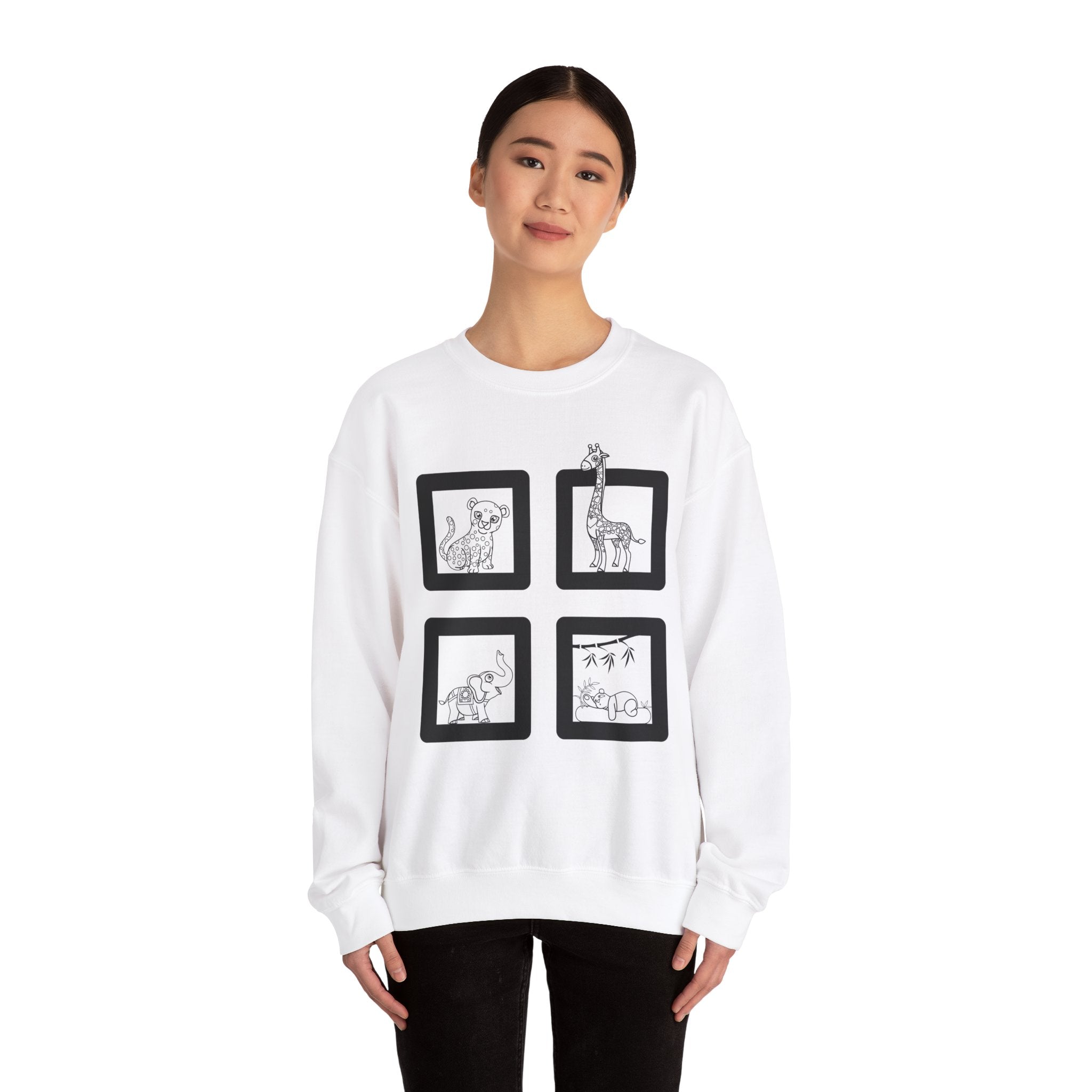 Zoo Sweatshirt - Vivid Ventures Tees